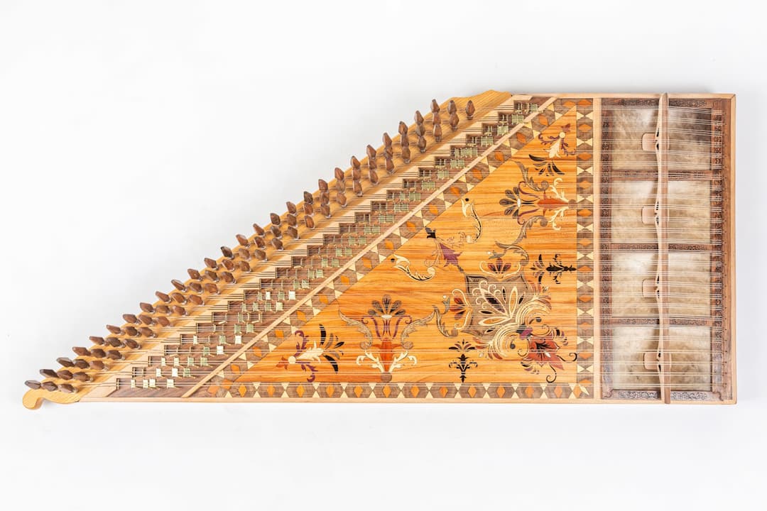 Handcrafted Luxury Qanun (High-End & Highly Ornated) – Shahab Ghadrdan